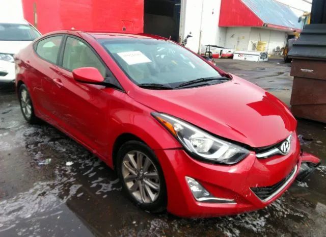 HYUNDAI ELANTRA 2014 kmhdh4ae6eu033432