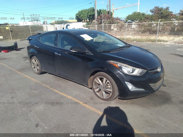 HYUNDAI ELANTRA 2014 kmhdh4ae6eu034757