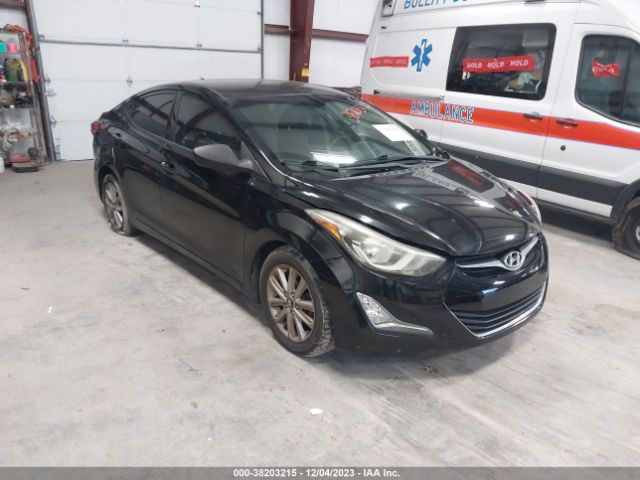 HYUNDAI ELANTRA 2014 kmhdh4ae6eu039019