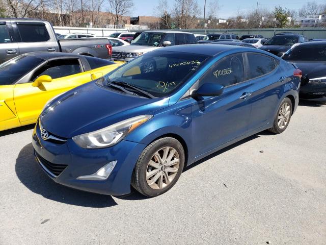 HYUNDAI ELANTRA SE 2014 kmhdh4ae6eu048612