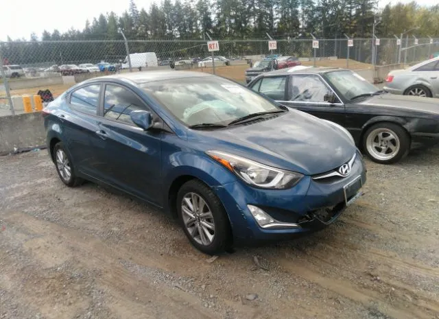 HYUNDAI ELANTRA 2014 kmhdh4ae6eu048710