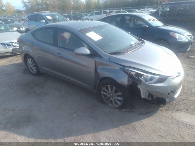 HYUNDAI ELANTRA 2014 kmhdh4ae6eu049128