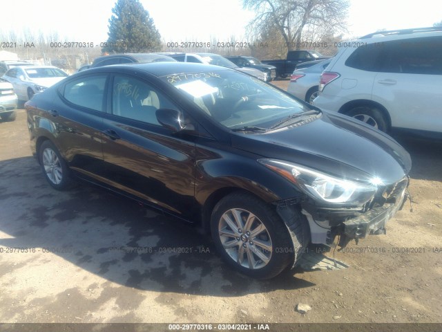 HYUNDAI ELANTRA 2014 kmhdh4ae6eu051607