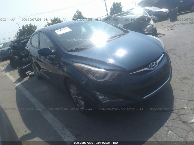 HYUNDAI ELANTRA 2014 kmhdh4ae6eu052871