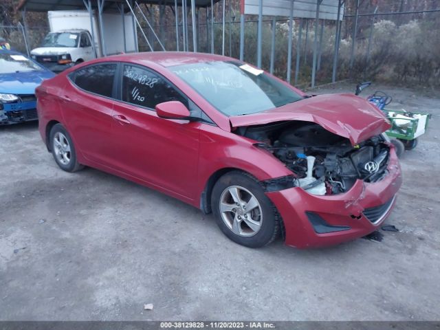 HYUNDAI ELANTRA 2014 kmhdh4ae6eu061277