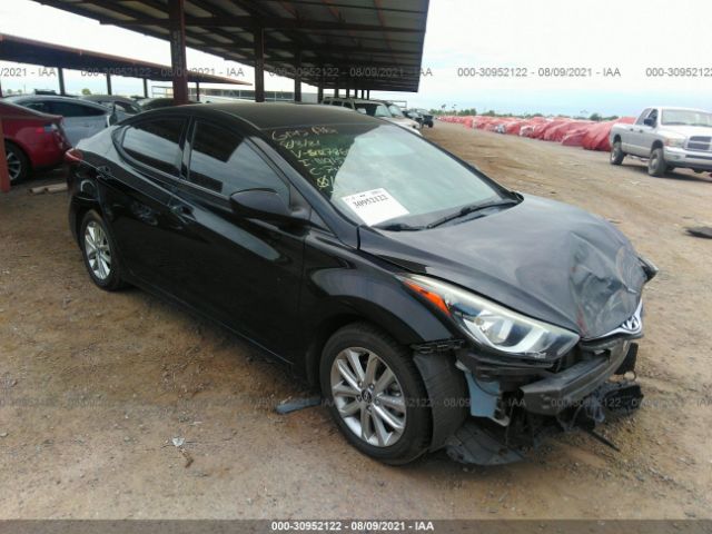 HYUNDAI ELANTRA 2014 kmhdh4ae6eu078659