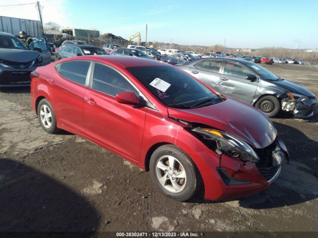 HYUNDAI ELANTRA 2014 kmhdh4ae6eu087538