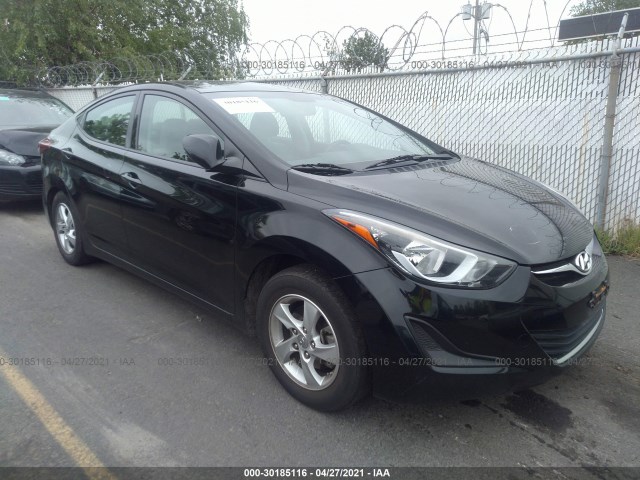 HYUNDAI ELANTRA 2014 kmhdh4ae6eu092254