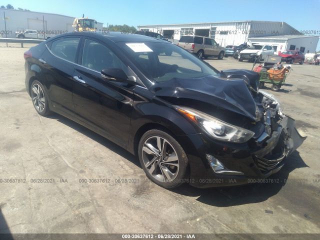 HYUNDAI ELANTRA 2014 kmhdh4ae6eu106170