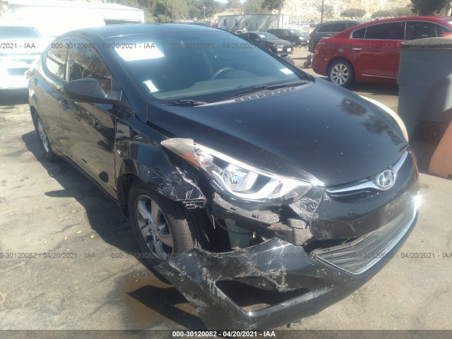 HYUNDAI ELANTRA 2014 kmhdh4ae6eu109425