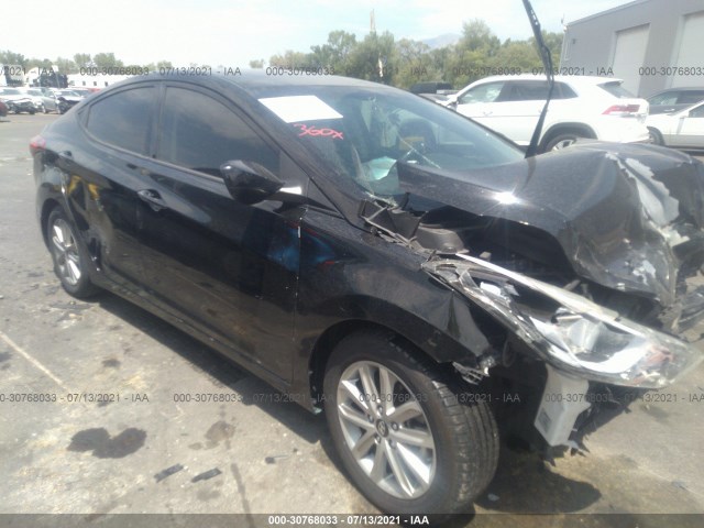 HYUNDAI ELANTRA 2014 kmhdh4ae6eu109439