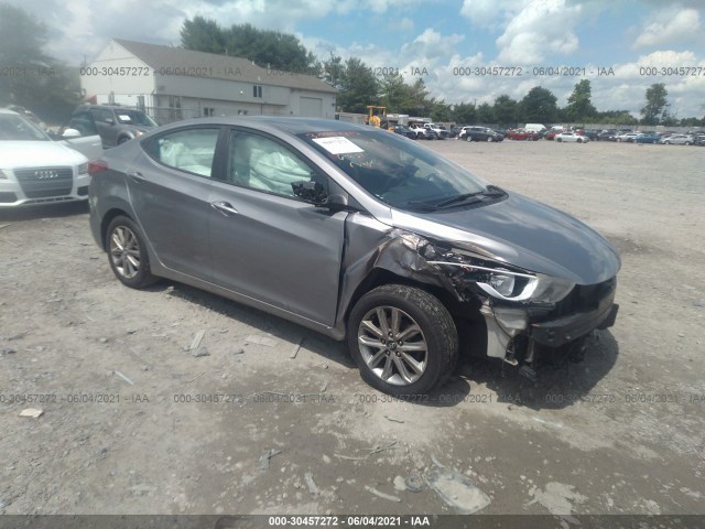 HYUNDAI ELANTRA 2014 kmhdh4ae6eu110297