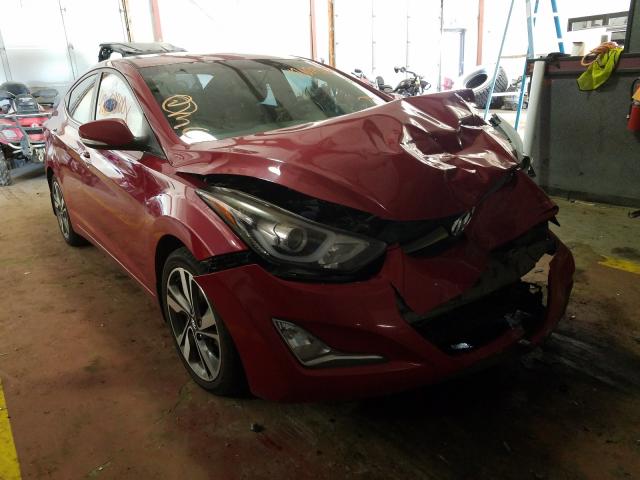 HYUNDAI ELANTRA SE 2014 kmhdh4ae6eu121798