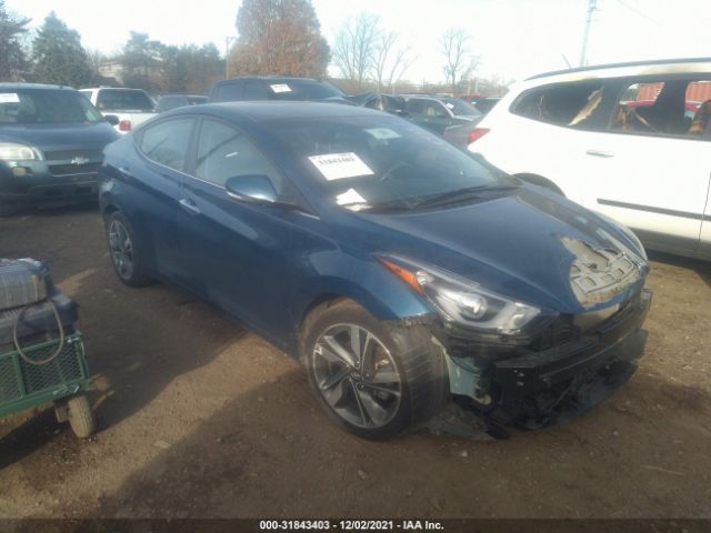 HYUNDAI ELANTRA 2014 kmhdh4ae6eu122174