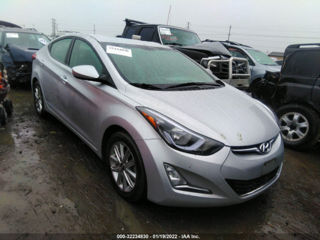 HYUNDAI ELANTRA 2014 kmhdh4ae6eu132879