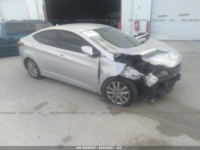 HYUNDAI ELANTRA 2014 kmhdh4ae6eu136107