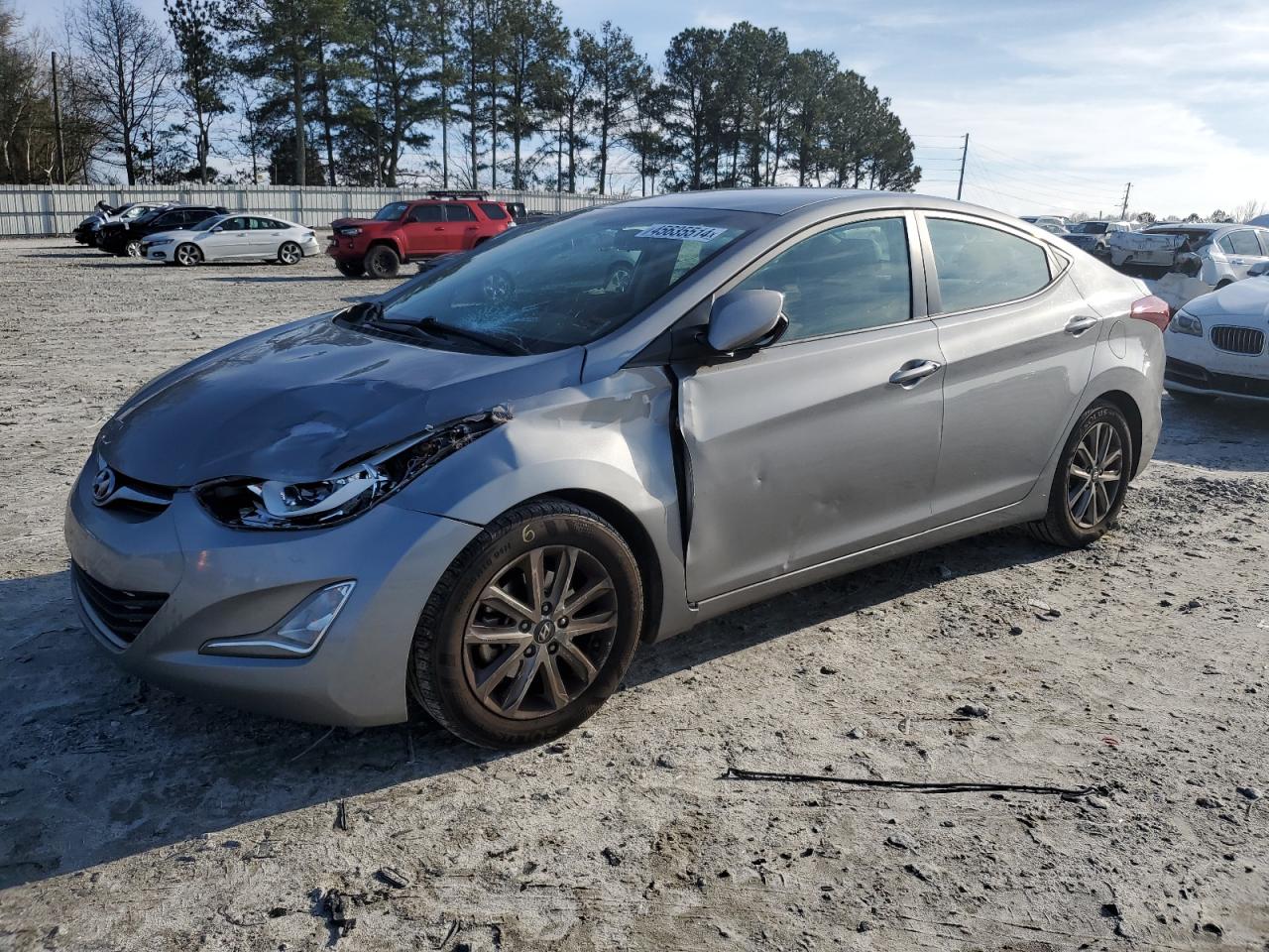 HYUNDAI ELANTRA 2014 kmhdh4ae6eu149553