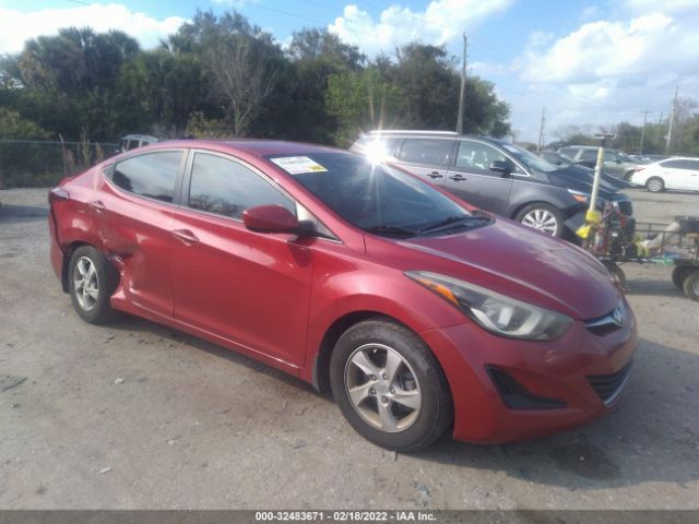 HYUNDAI ELANTRA 2014 kmhdh4ae6eu159869