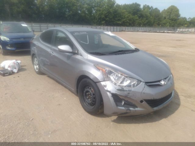 HYUNDAI ELANTRA 2014 kmhdh4ae6eu164165