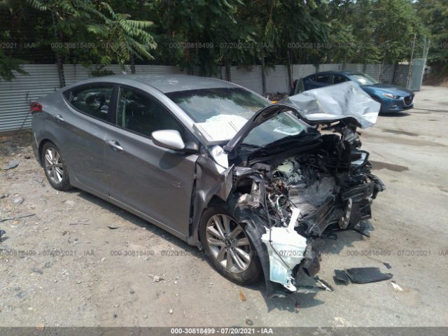 HYUNDAI ELANTRA 2014 kmhdh4ae6eu164568