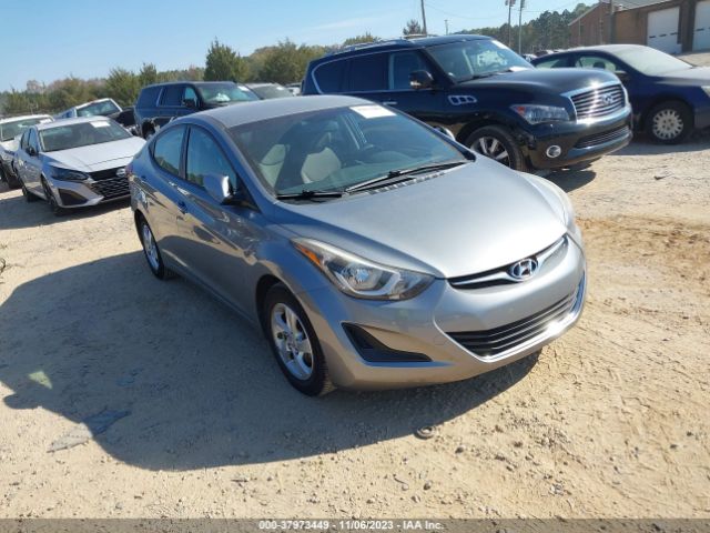 HYUNDAI ELANTRA 2014 kmhdh4ae6eu169740