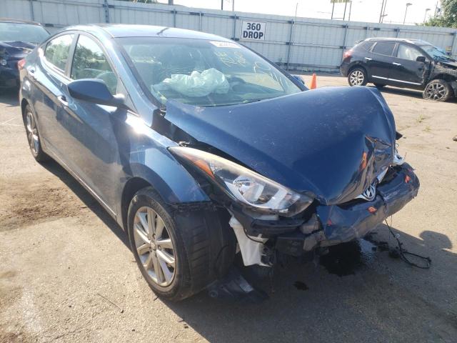 HYUNDAI ELANTRA SE 2014 kmhdh4ae6eu175473