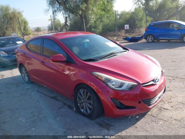 HYUNDAI ELANTRA 2014 kmhdh4ae6eu177076