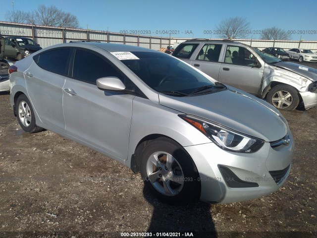 HYUNDAI ELANTRA 2014 kmhdh4ae6eu195416