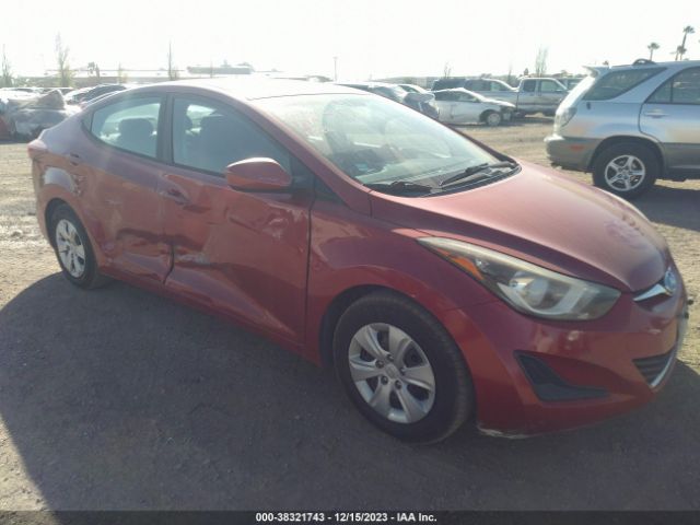 HYUNDAI ELANTRA 2014 kmhdh4ae6eu199286