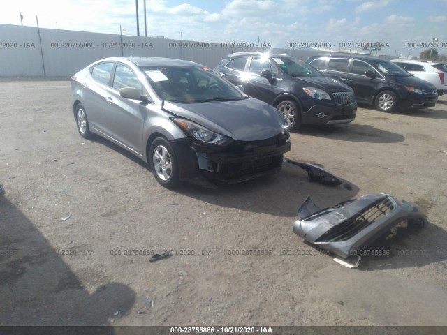 HYUNDAI ELANTRA 2014 kmhdh4ae6eu204129