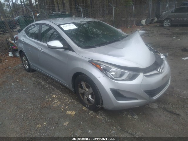 HYUNDAI ELANTRA 2014 kmhdh4ae6eu220685