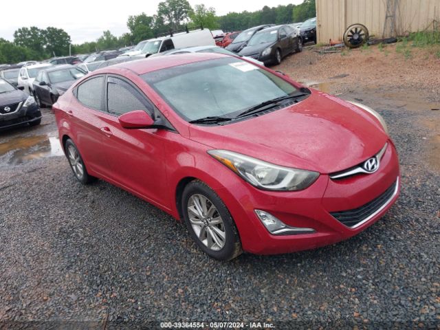 HYUNDAI ELANTRA 2015 kmhdh4ae6fu222082