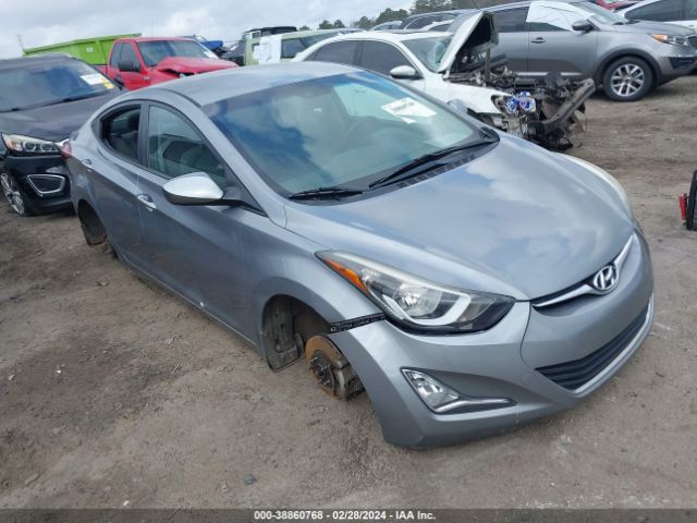 HYUNDAI ELANTRA 2015 kmhdh4ae6fu222163