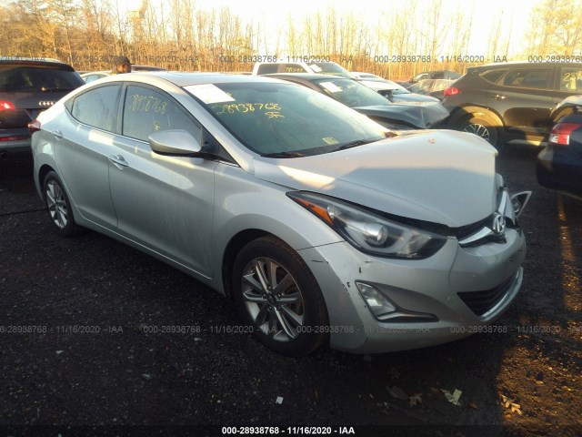 HYUNDAI ELANTRA 2015 kmhdh4ae6fu226360