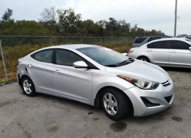 HYUNDAI ELANTRA 2015 kmhdh4ae6fu229534