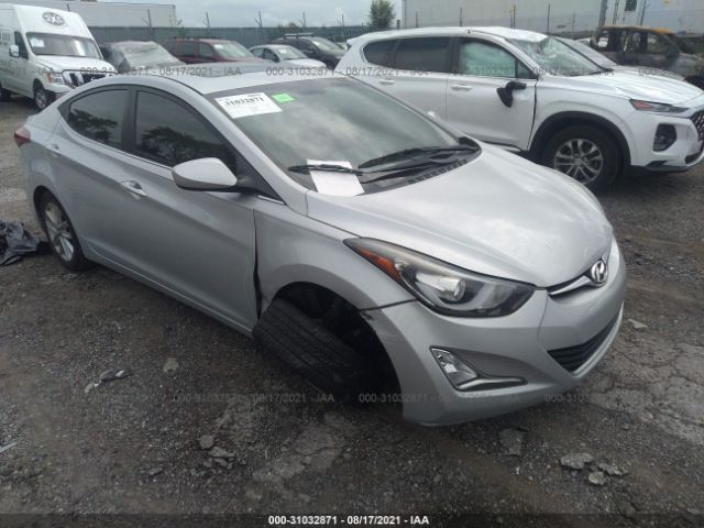 HYUNDAI ELANTRA 2015 kmhdh4ae6fu231008