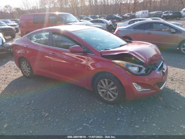 HYUNDAI ELANTRA 2015 kmhdh4ae6fu237682