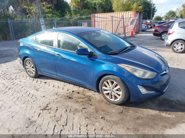 HYUNDAI ELANTRA 2015 kmhdh4ae6fu248830