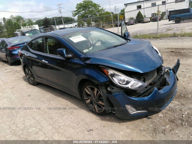 HYUNDAI ELANTRA 2015 kmhdh4ae6fu252232