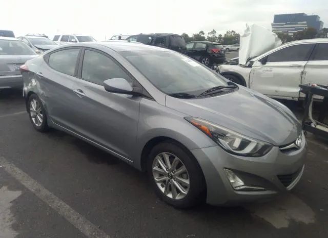 HYUNDAI ELANTRA 2015 kmhdh4ae6fu254031