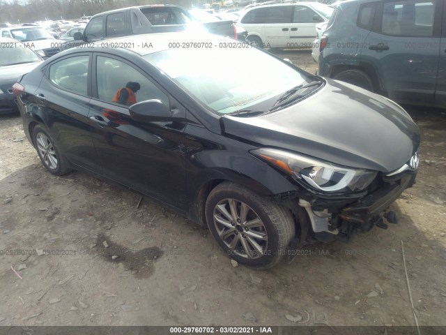 HYUNDAI ELANTRA 2015 kmhdh4ae6fu259892