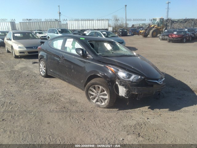 HYUNDAI ELANTRA 2015 kmhdh4ae6fu260248