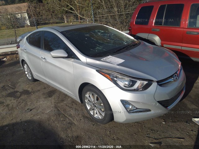 HYUNDAI ELANTRA 2015 kmhdh4ae6fu260413