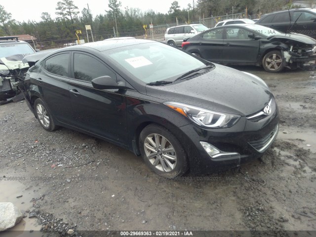 HYUNDAI ELANTRA 2015 kmhdh4ae6fu261299