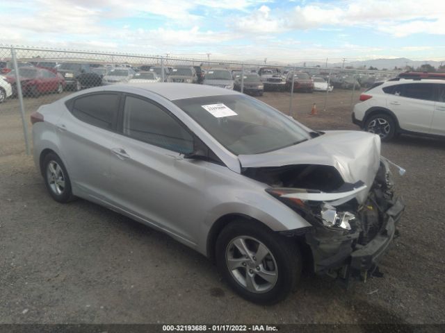 HYUNDAI ELANTRA 2015 kmhdh4ae6fu266292