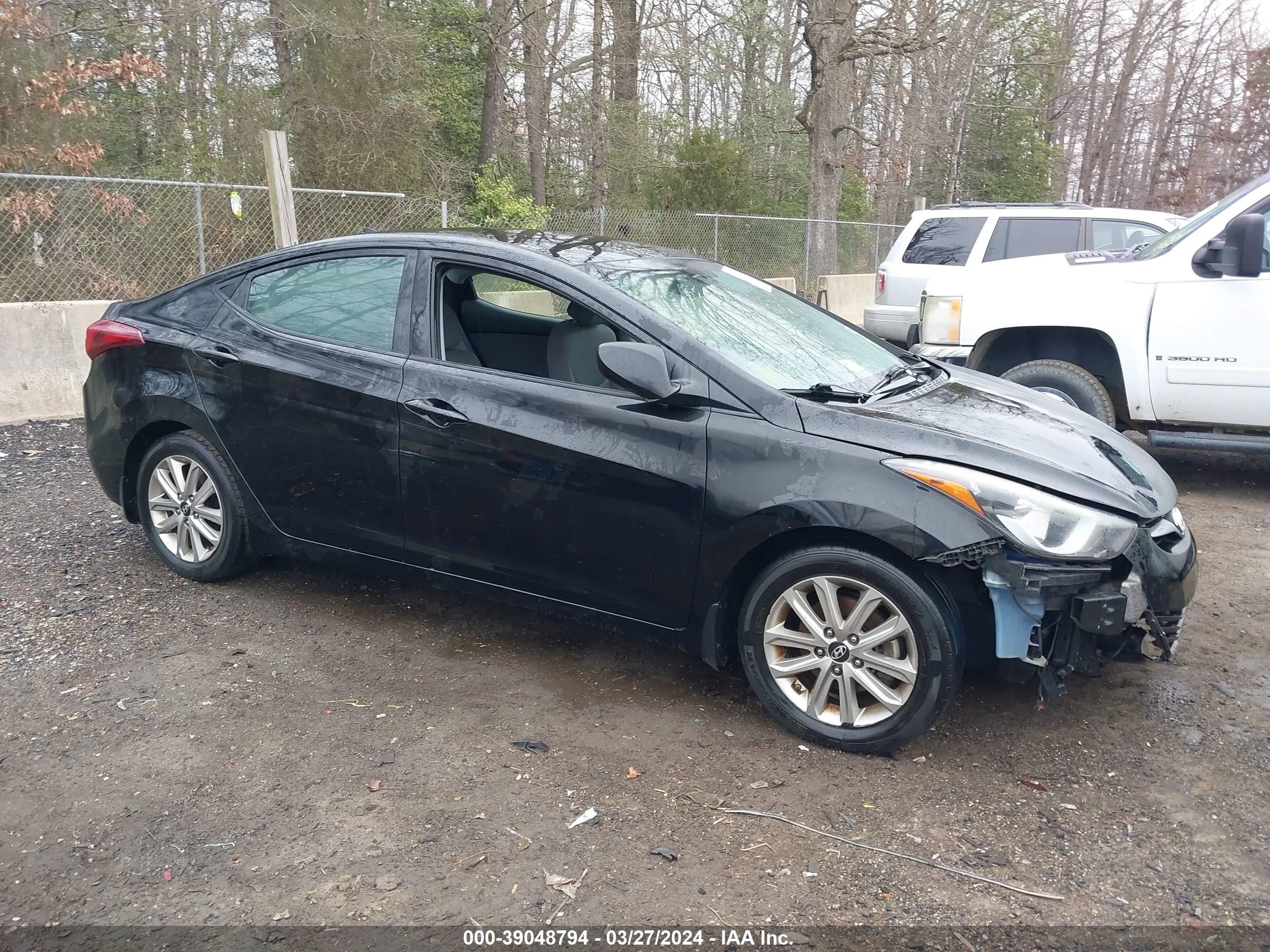 HYUNDAI ELANTRA 2015 kmhdh4ae6fu278930