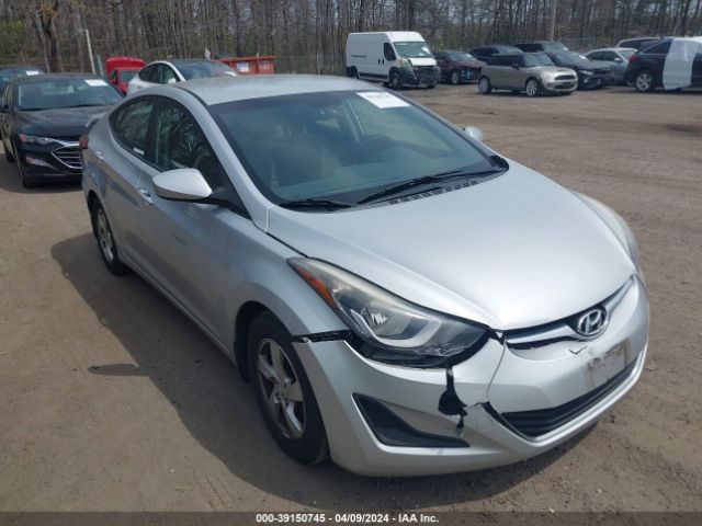 HYUNDAI ELANTRA 2015 kmhdh4ae6fu283772