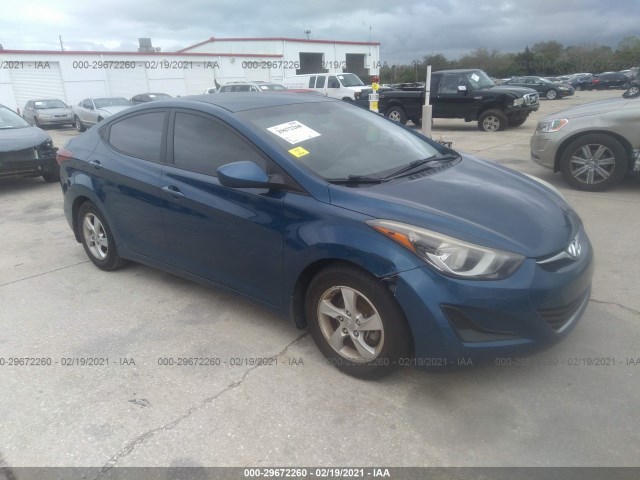 HYUNDAI ELANTRA 2015 kmhdh4ae6fu291466