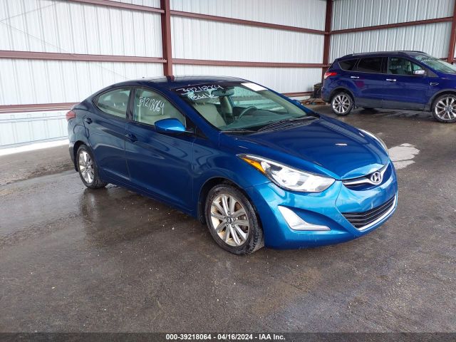 HYUNDAI ELANTRA 2015 kmhdh4ae6fu298384