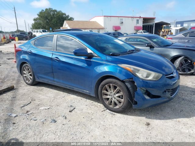 HYUNDAI ELANTRA 2015 kmhdh4ae6fu300599